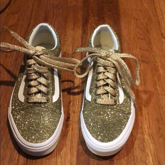 madewell gold vans